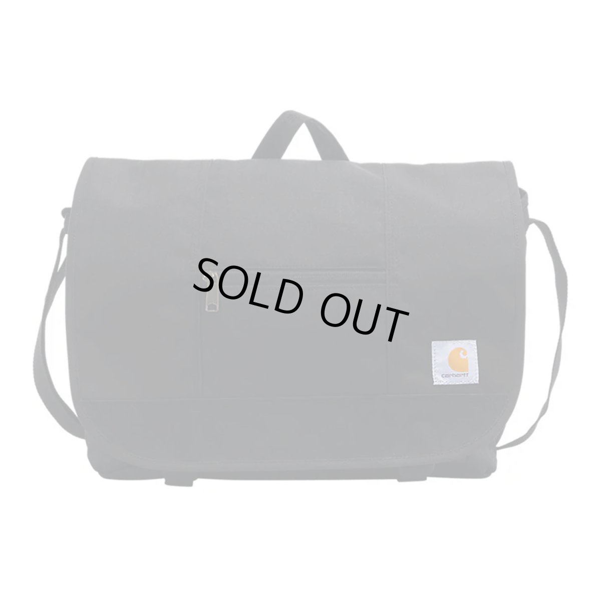 画像1: Carhartt USA Ripstop Messenger Bag - Black (1)
