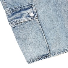 画像7: Levi's 478 Baggy Cargo Shorts - Light Indigo (7)