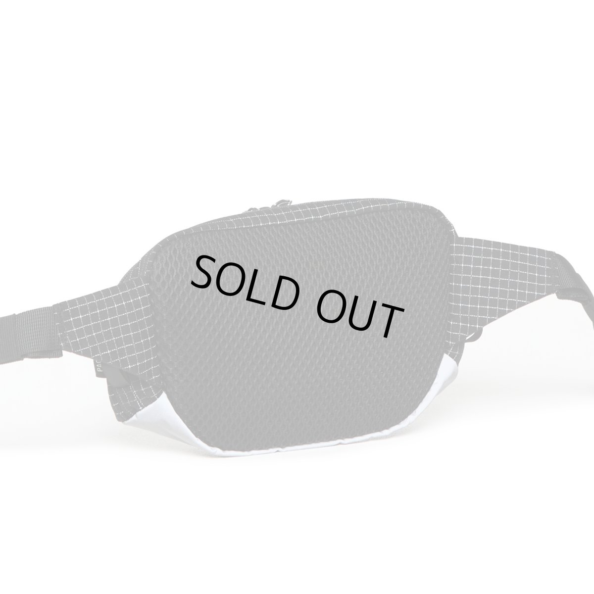 画像7: Packing Reflective Waist Bag - Black (7)