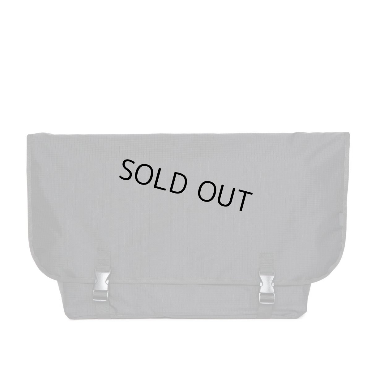 画像1: Packing Rip Stop Messenger Bag - Black (1)