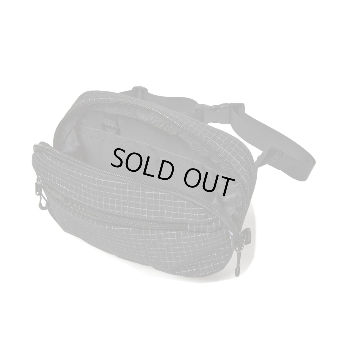 画像8: Packing Reflective Waist Bag - Black (8)