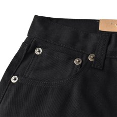 画像4: Kno-betta Baggy Denim Shorts - Jet Black (4)