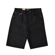 画像2: Kno-betta Baggy Denim Shorts - Jet Black (2)