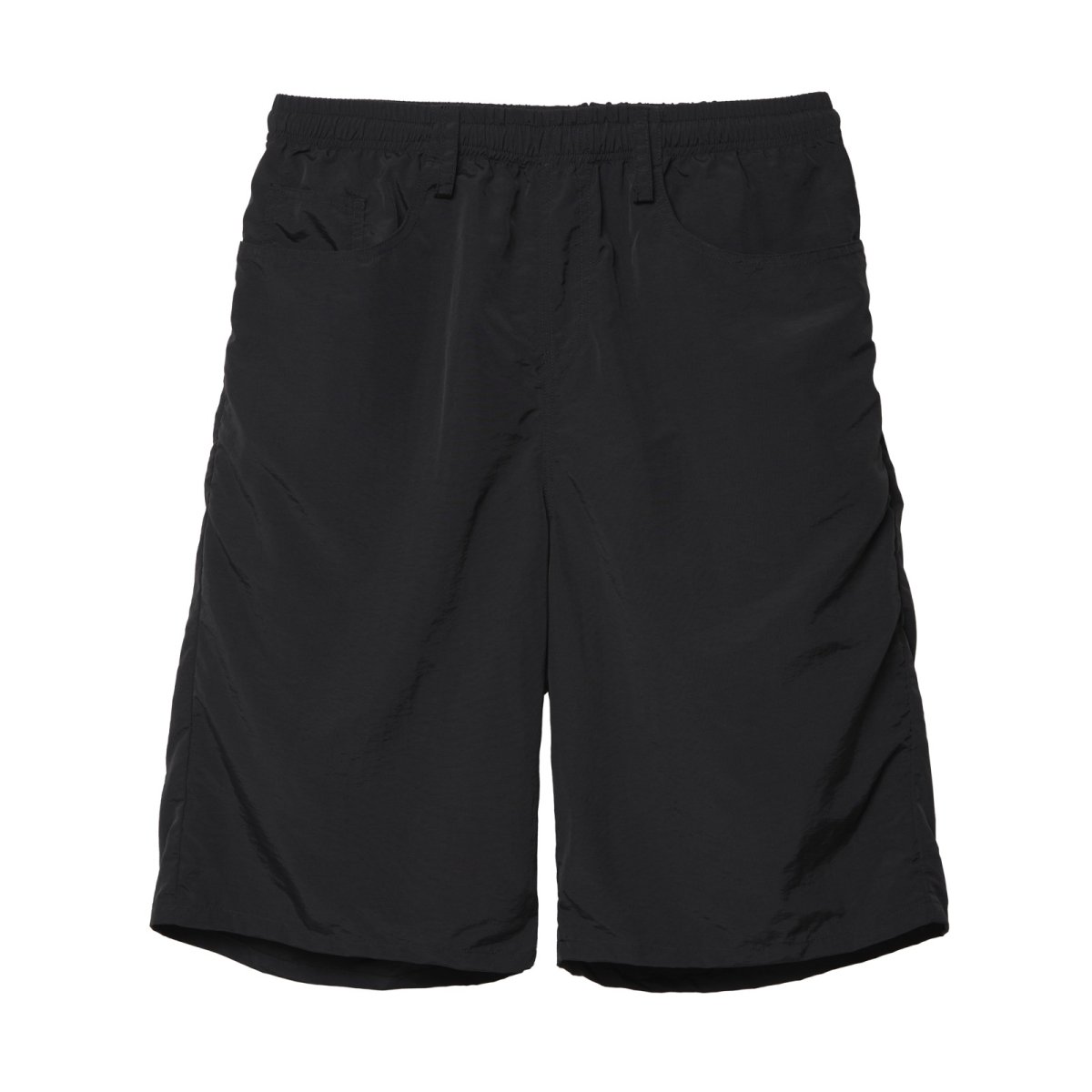 画像1: BAGGY SHORTS BA-001 7Pocket - Black (1)