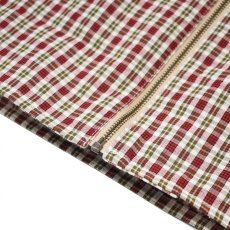 画像4: Hagerstown S/S Full Zip Check Shirts - Carmine (4)