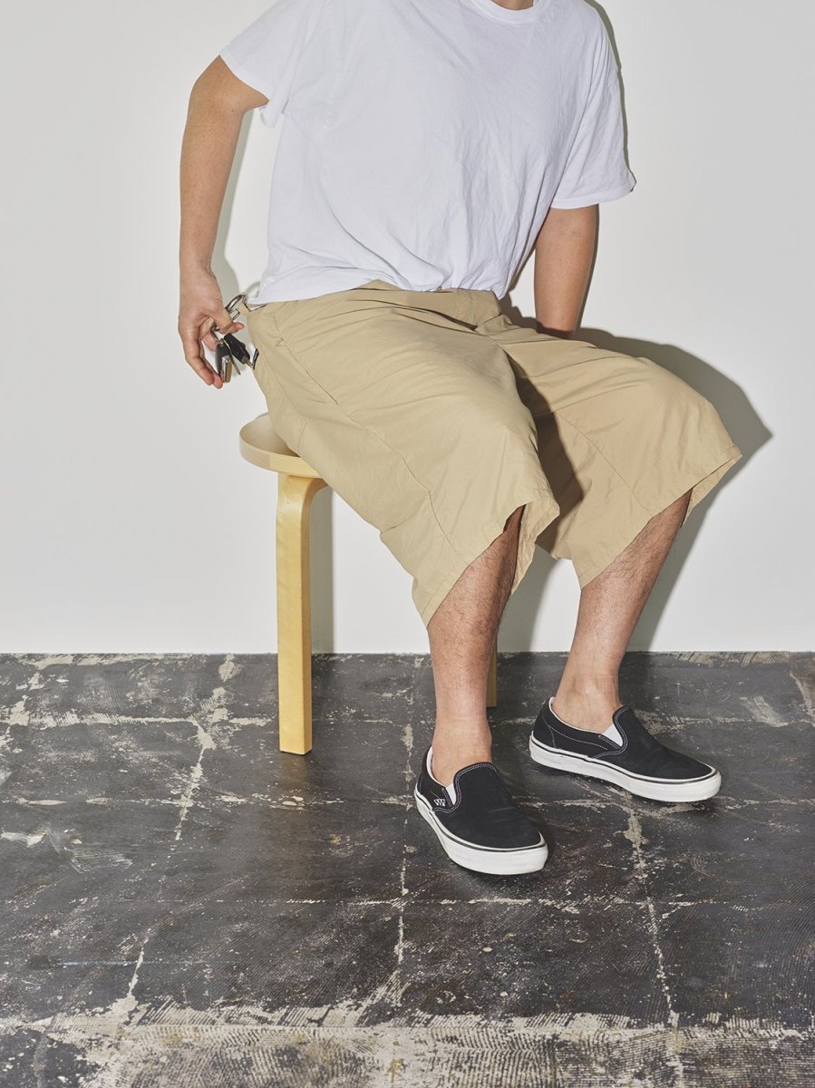 画像13: BAGGY SHORTS BA-001 7Pocket - Beige (13)