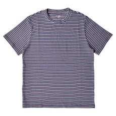 画像1: Old Navy Jacquard Stripe Tee - RedｘWhiteｘBlue (1)