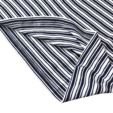 画像3: Old Navy Jacquard Stripe Tee - WhiteｘNavy (3)