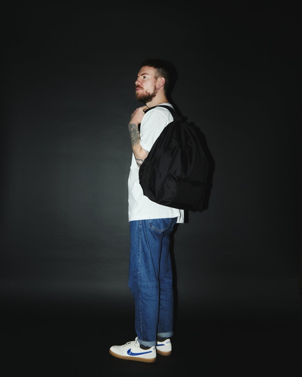 画像12: PACKING Rip Stop Backpack - Black (12)