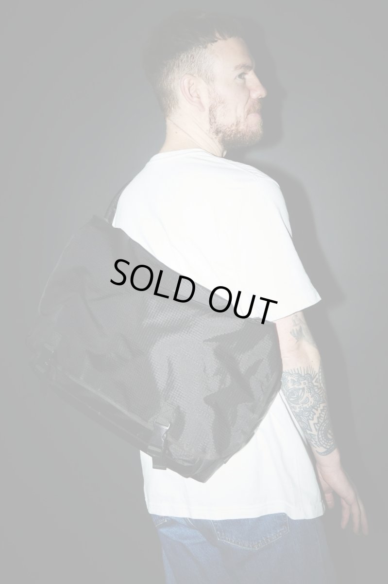 画像6: Packing Rip Stop Messenger Bag - Black (6)