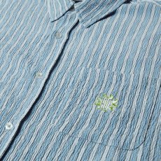 画像3: HUF Apollo Striped S/S Shirts - Pool Blue (3)