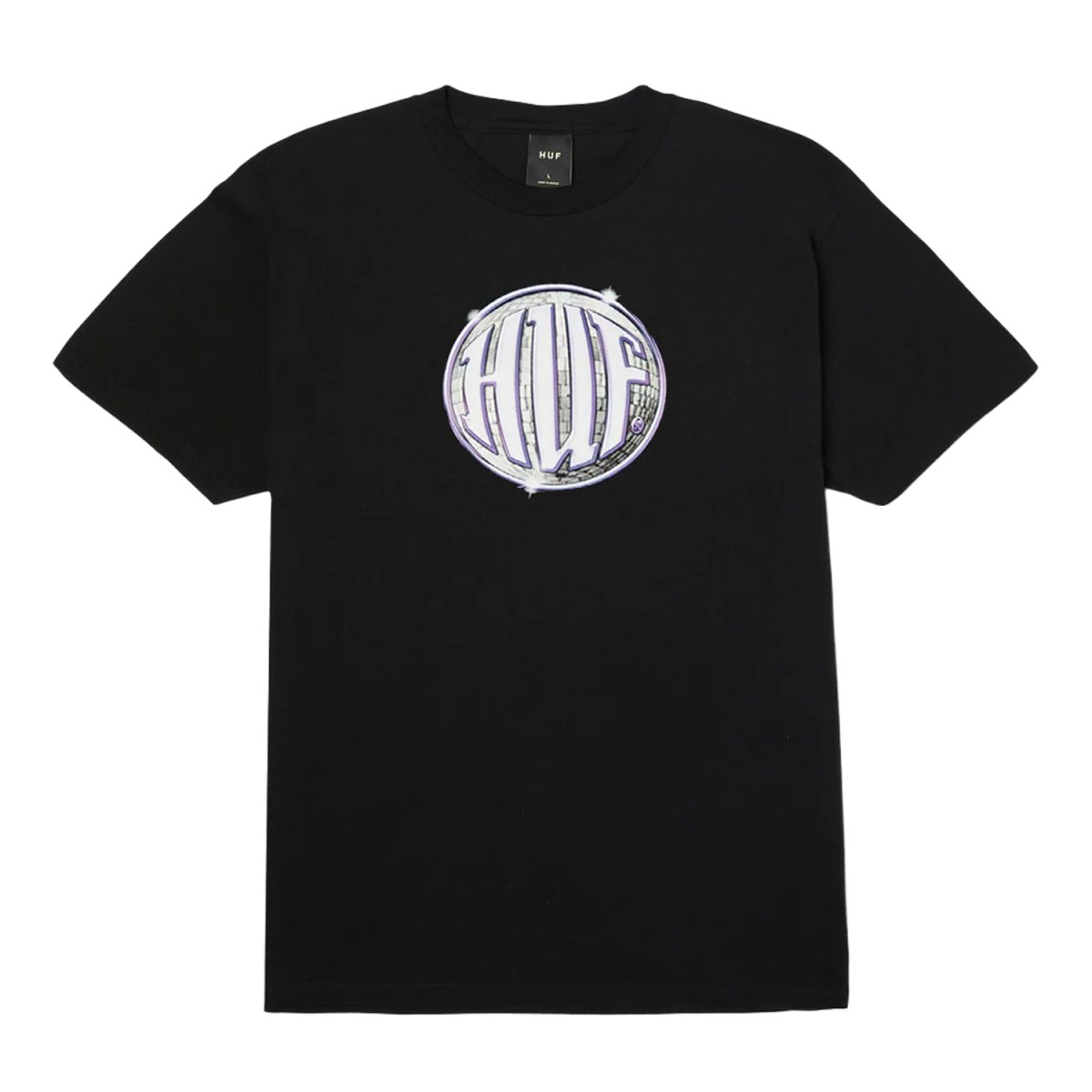 画像1: HUF D Zone Tee - Black (1)