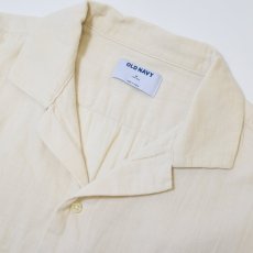 画像2: Old Navy Cropped Heavyweight Camp Shirts - Cream (2)