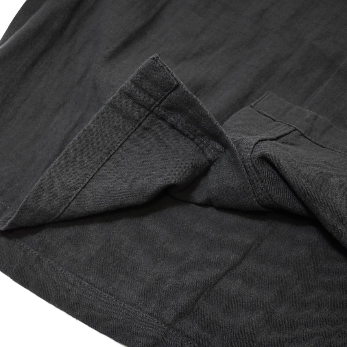 画像4: Old Navy Cropped Heavyweight Camp Shirts - Black (4)