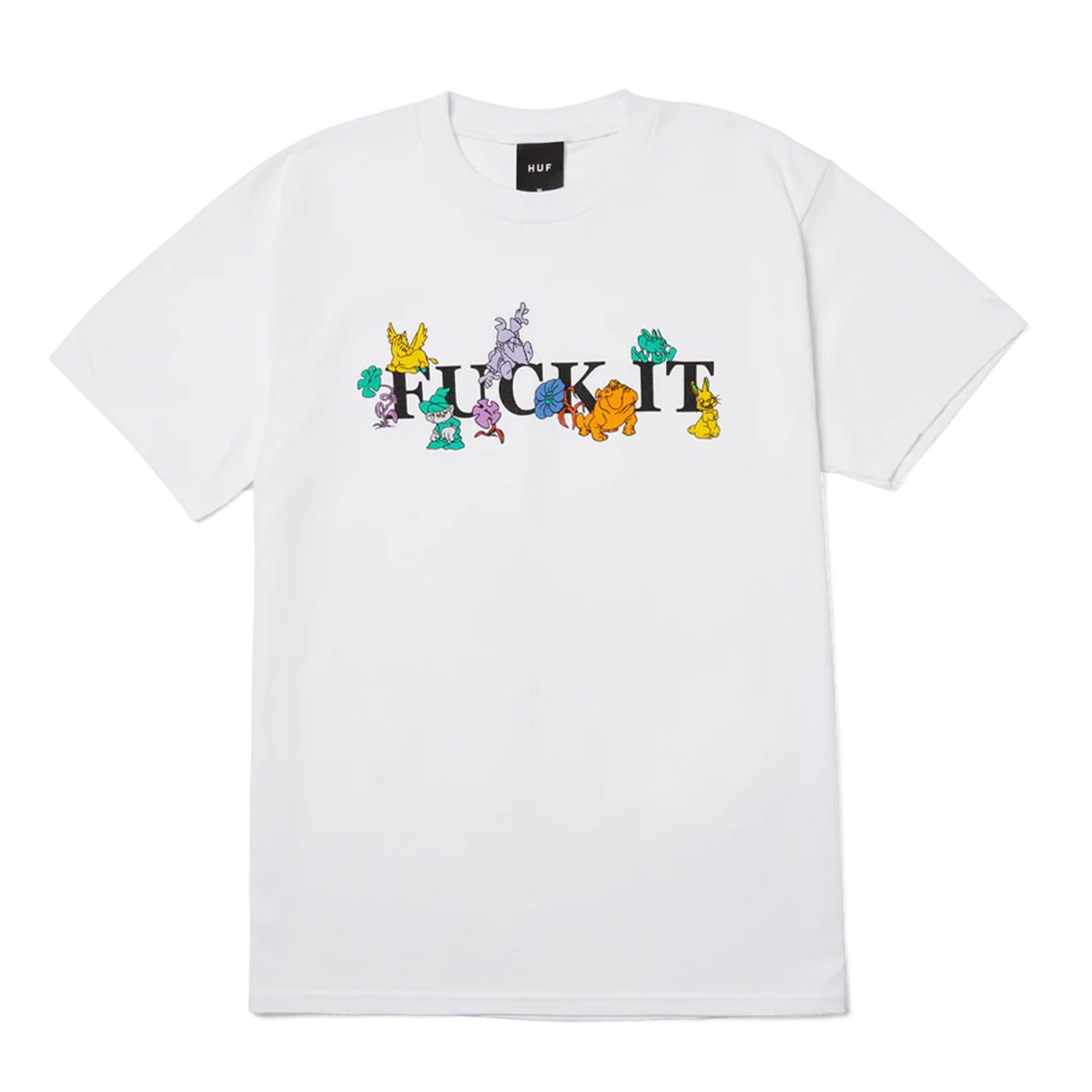 画像1: HUF Trip Tee - White (1)