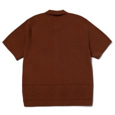 画像2: HUF Plantlife Perforated S/S Knit Top - Sierra (2)