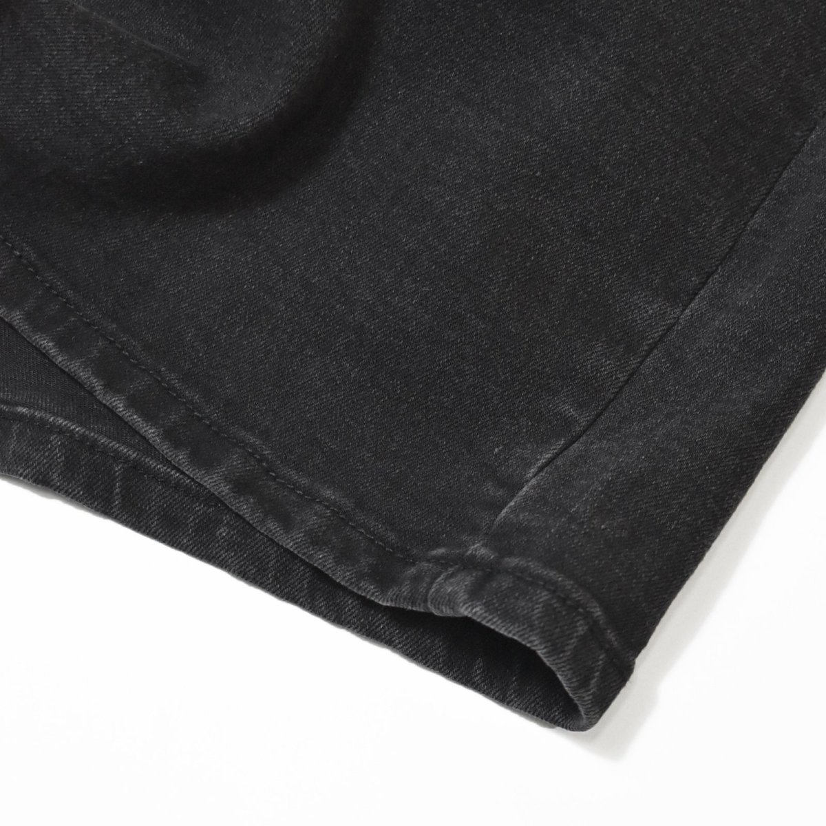 画像6: PRO CLUB Heavyweight Baggy Fit Denim Shorts - Black (6)