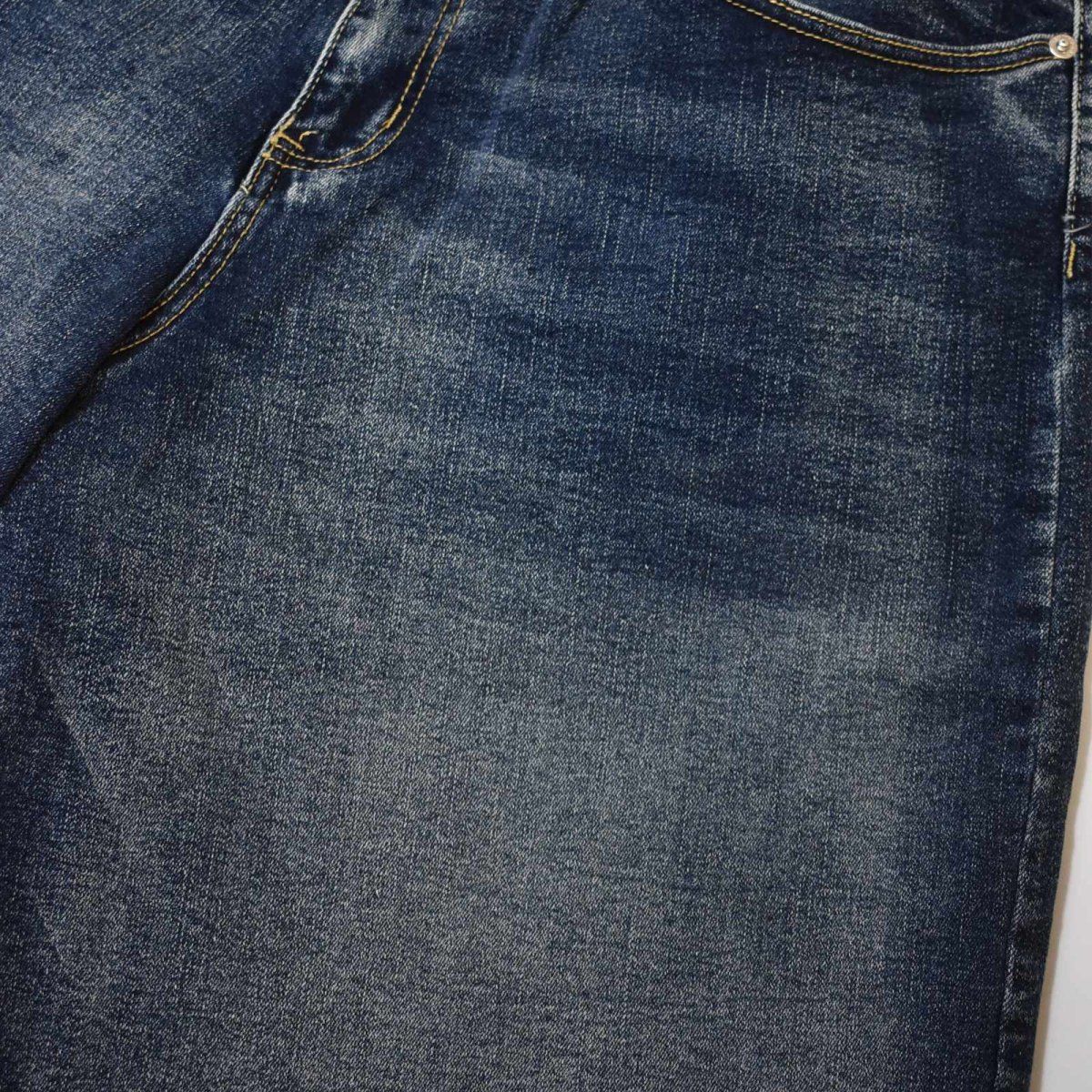 画像6: PRO CLUB Heavyweight Baggy Fit Denim Shorts - Dark Stonewash (6)