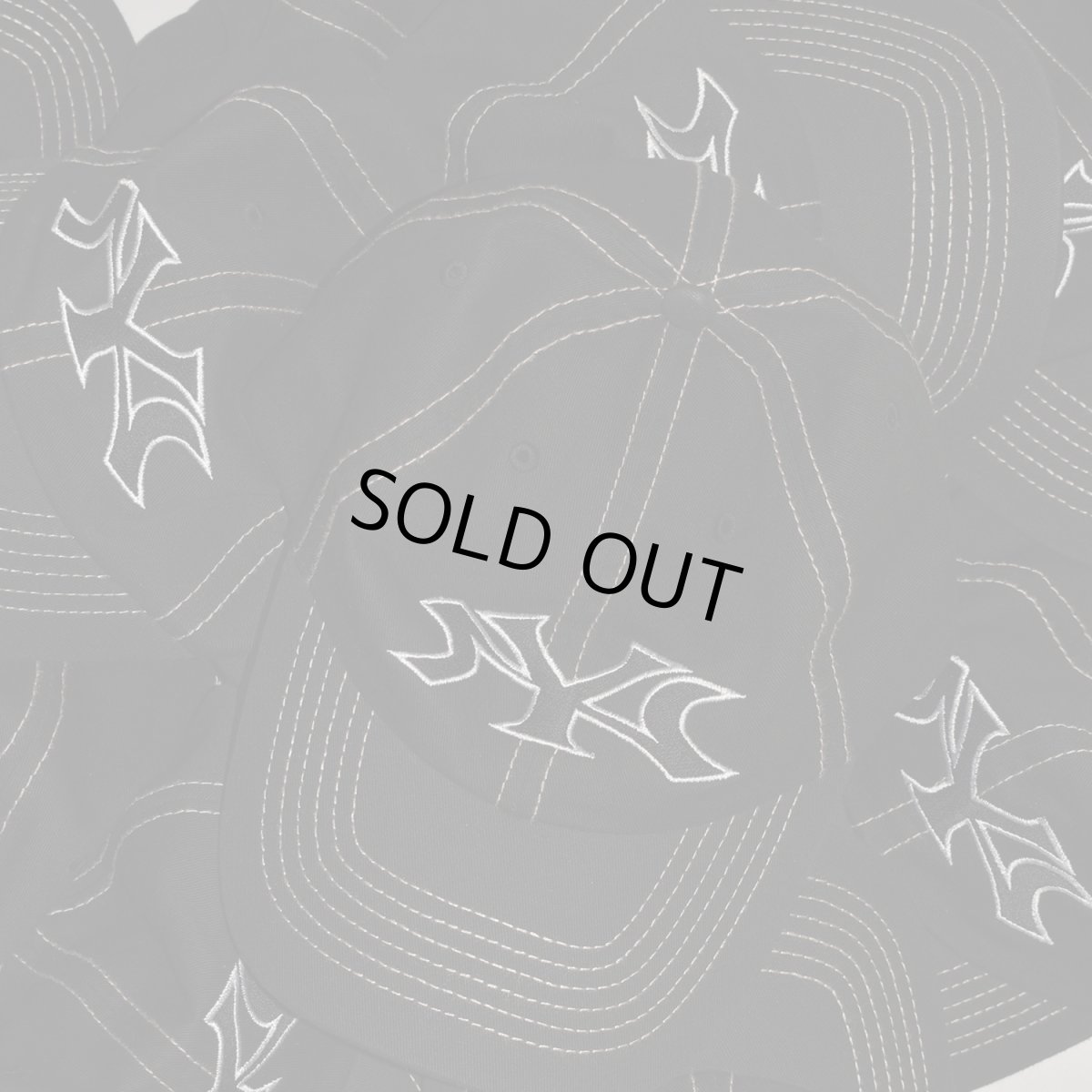 画像4: Skelephunk NY Warp B.B Cap - Black (4)