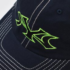 画像2: Skelephunk NY Warp B.B Cap - Navy (2)