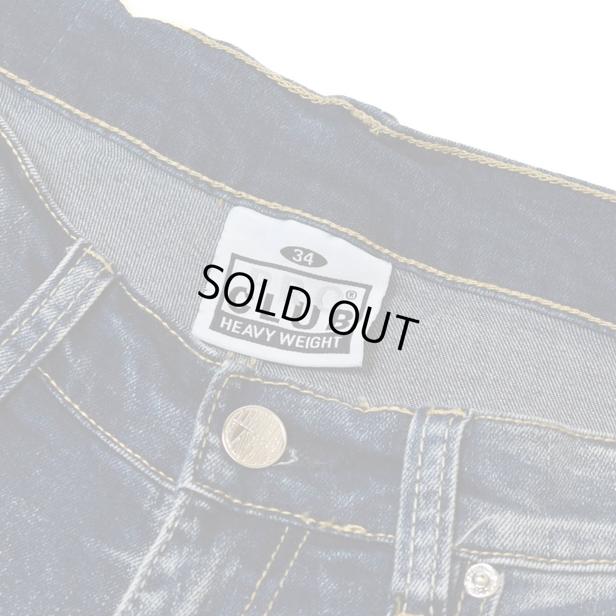 画像3: PRO CLUB Heavyweight Baggy Fit Denim Shorts - Dark Stonewash / プロクラブ ヘビーウェイト バギーフィット デニムショーツ (3)