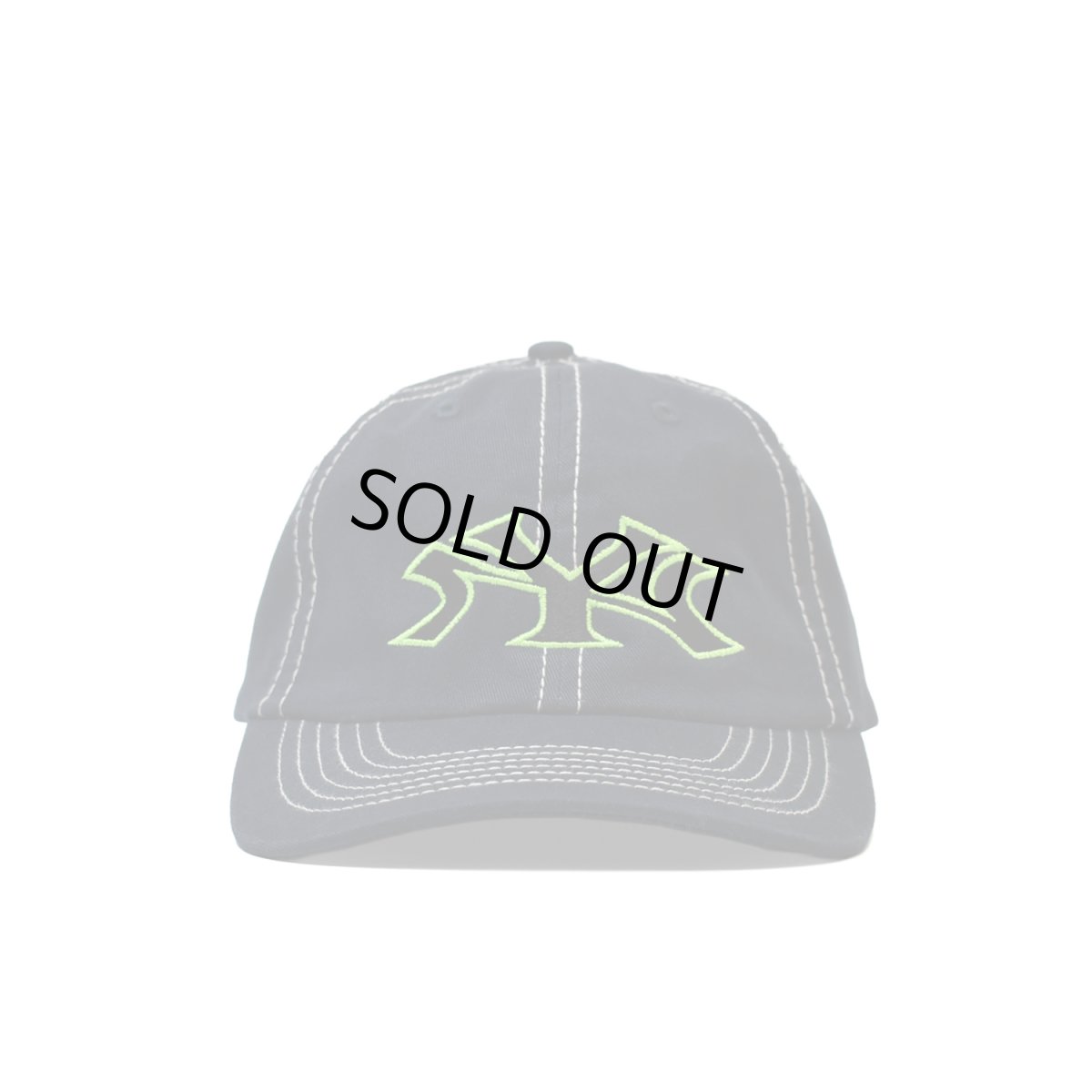 画像1: Skelephunk NY Warp B.B Cap - Navy (1)