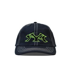 画像1: Skelephunk NY Warp B.B Cap - Navy (1)