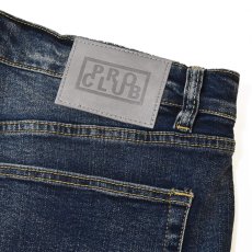 画像4: PRO CLUB Heavyweight Baggy Fit Denim Shorts - Dark Stonewash (4)