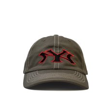 画像1: Skelephunk NY Warp B.B Cap - Olive (1)