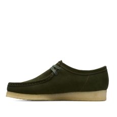 画像3: Clarks Wallabee - Forest Green Suede (3)
