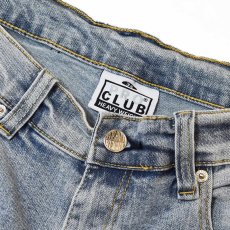 画像3: PRO CLUB Heavyweight Baggy Fit Denim Shorts - Light Stonewash (3)