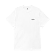 画像2: OBEY Poppies Tee - White Faded Wash (2)