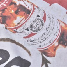 画像3: Budweiser Bud Beer #M8819 T-Shirts White (3)