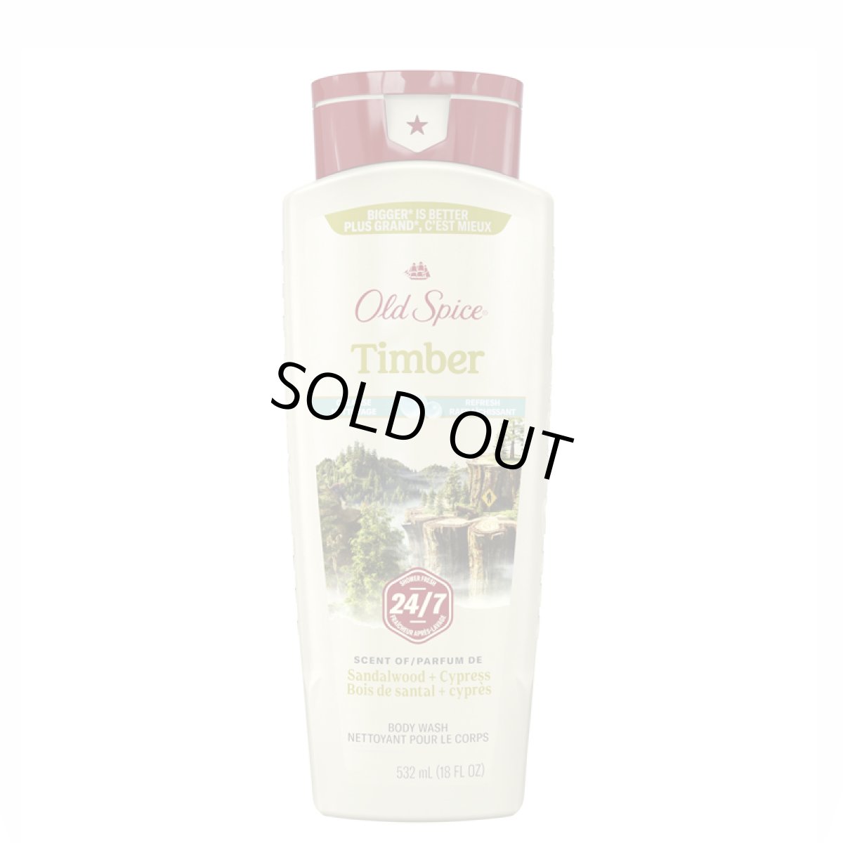 画像1: Old Spice Body Wash 18oz (532ml) - Timber (1)