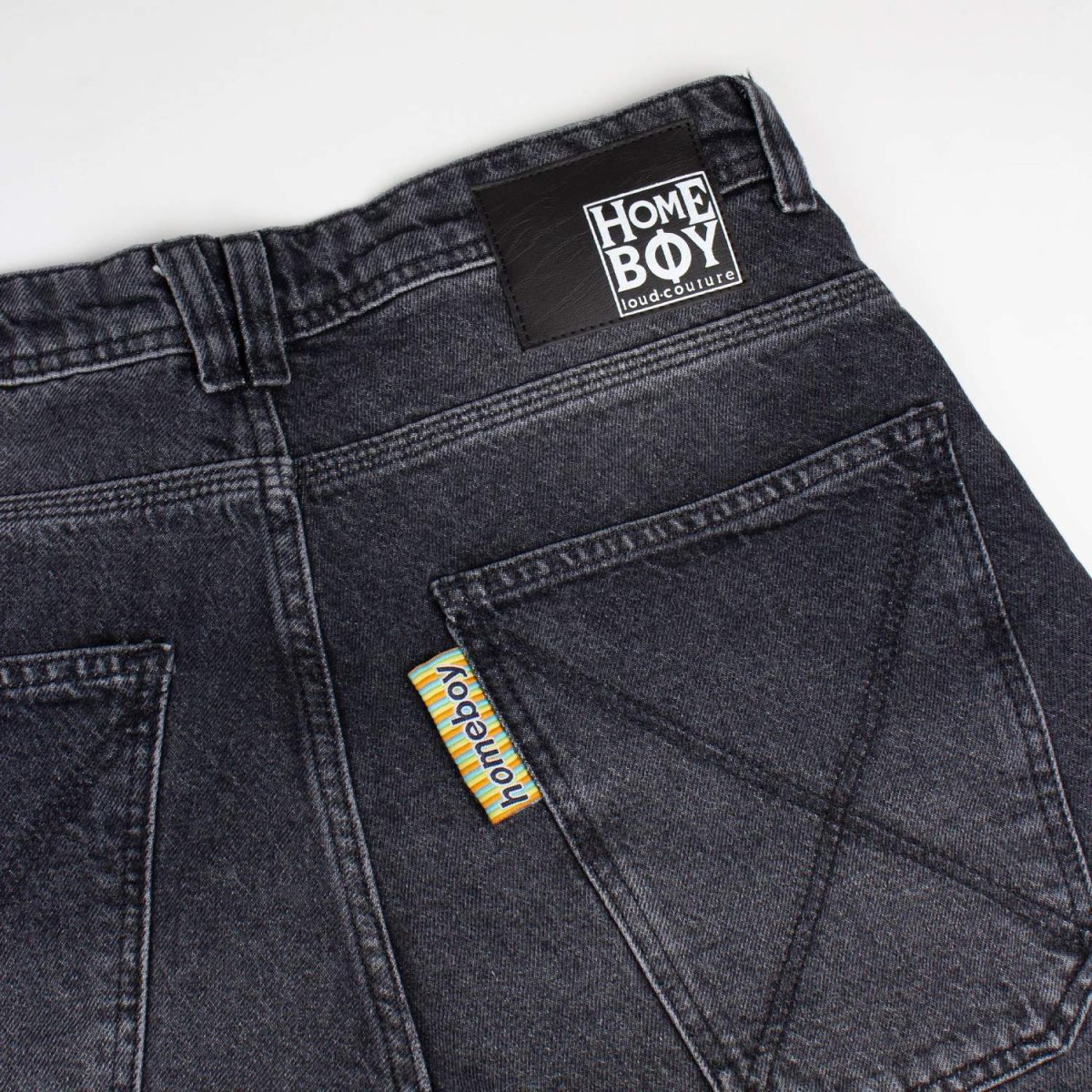 画像3: Homeboy x-tra Desperados Denim - Vintage Black (3)