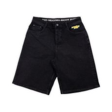 画像1: Homeboy x-tra Monster Denim Shorts - Washed Black (1)