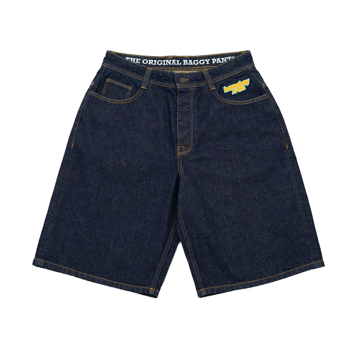 画像1: Homeboy x-tra Monster Denim Shorts - Indigo (1)