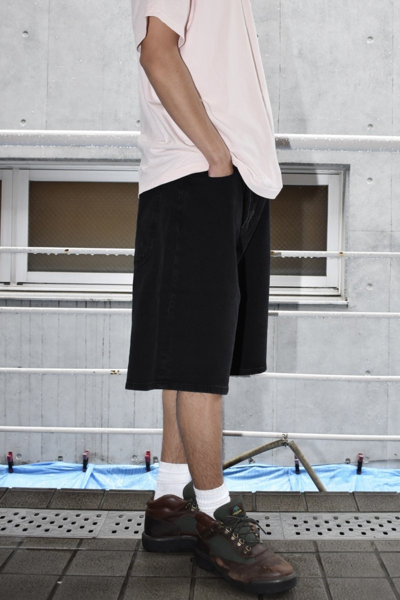 画像4: Homeboy x-tra Monster Denim Shorts - Washed Black (4)