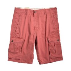 画像1: Levi's Cotton Cargo Shorts - Faded Red (1)