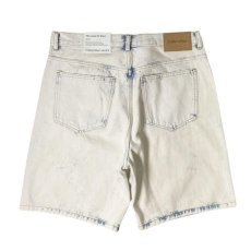 画像2: Calvin Klein Bleach Denim Shorts - Blue (2)