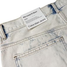 画像5: Calvin Klein Bleach Denim Shorts - Blue (5)