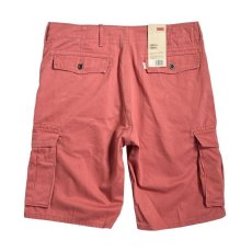 画像2: Levi's Cotton Cargo Shorts - Faded Red (2)