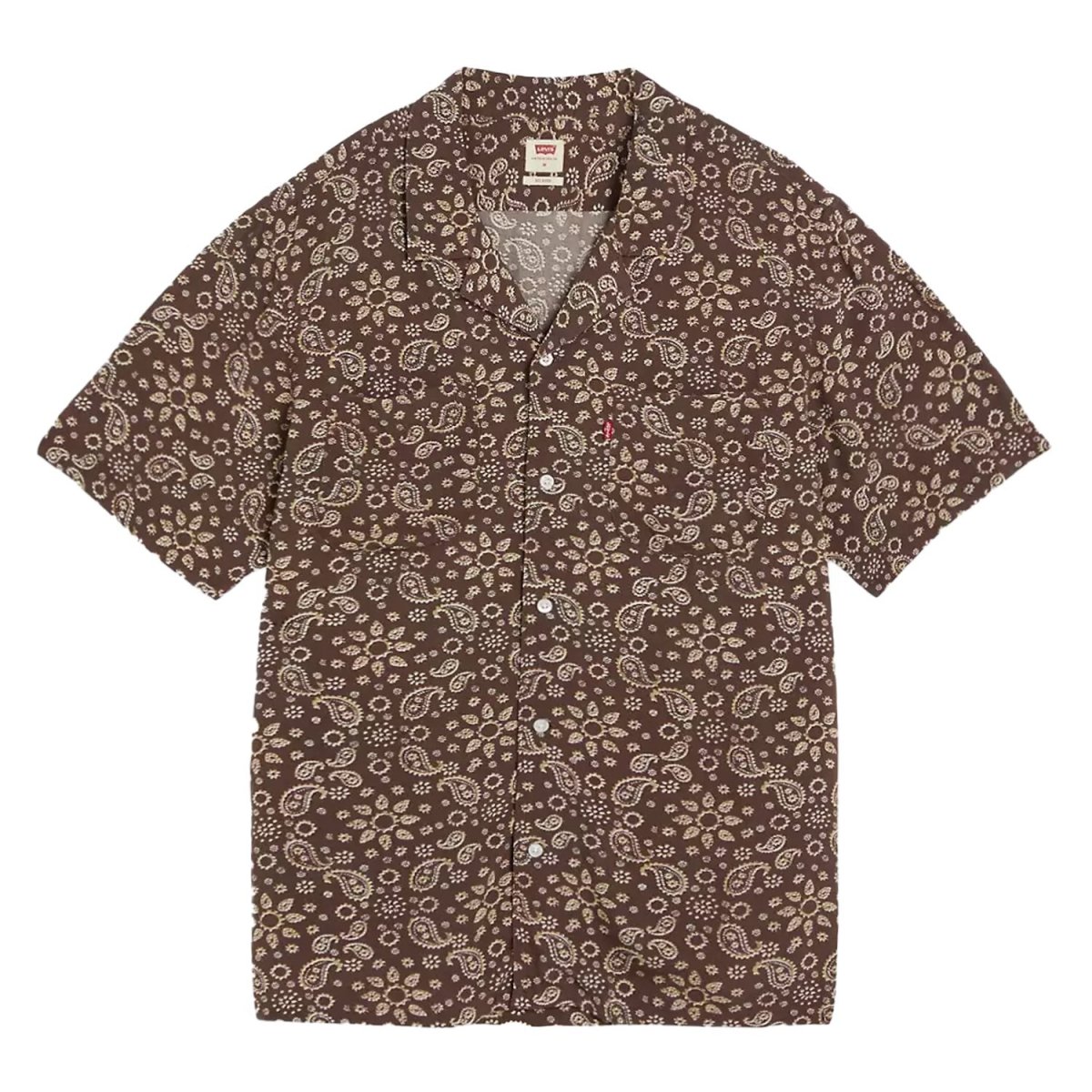 画像1: Levi's Classic Camp Shirts - Brown (1)
