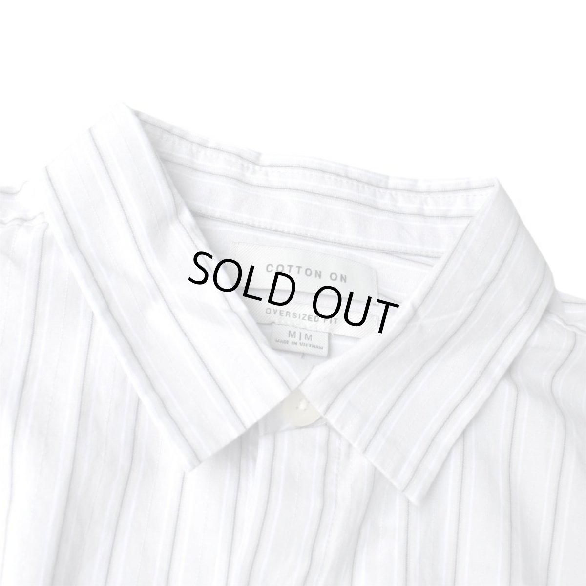 画像2: Cotton On Hampton L/S Shirts - Gray Stripe (2)