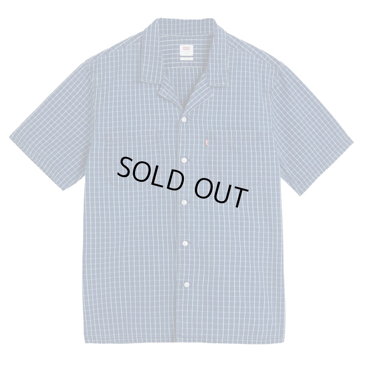 画像1: Levi's Classic Camp Shirts - Mid Indigo / リーバイス (1)