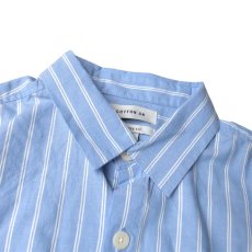 画像2: Cotton On Hampton L/S Shirts - Blue Stripe (2)