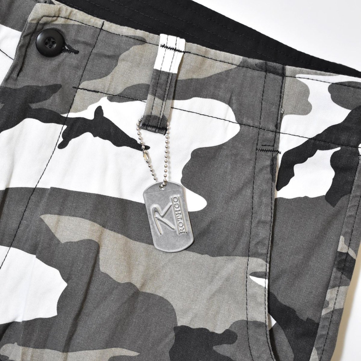 画像4: Rothco Vintage Utility Cargo Shorts - City Camo (4)