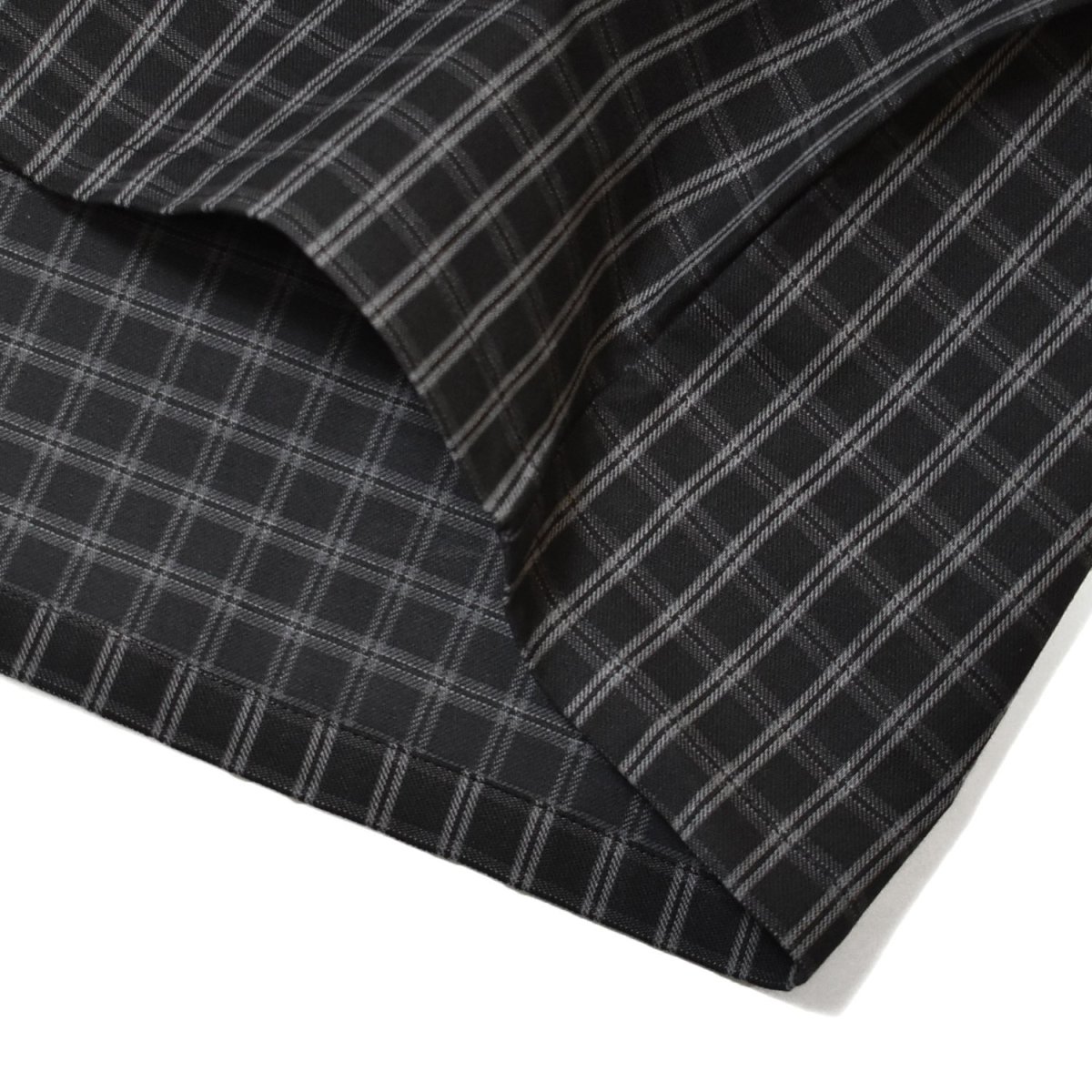 画像5: FB County S/S Heavyweight Vintage 1/2 Zip Shirts - Black/Grey (5)