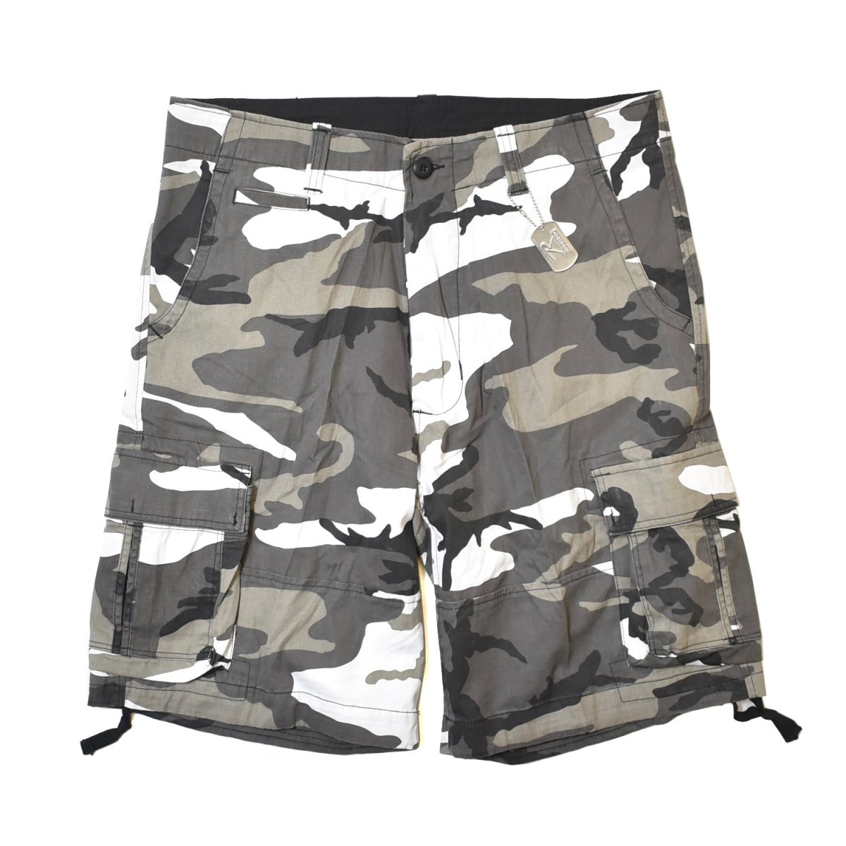 画像1: Rothco Vintage Utility Cargo Shorts - City Camo (1)