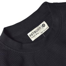 画像2: Retro Fit L/S Crewneck Thermal - Black (2)